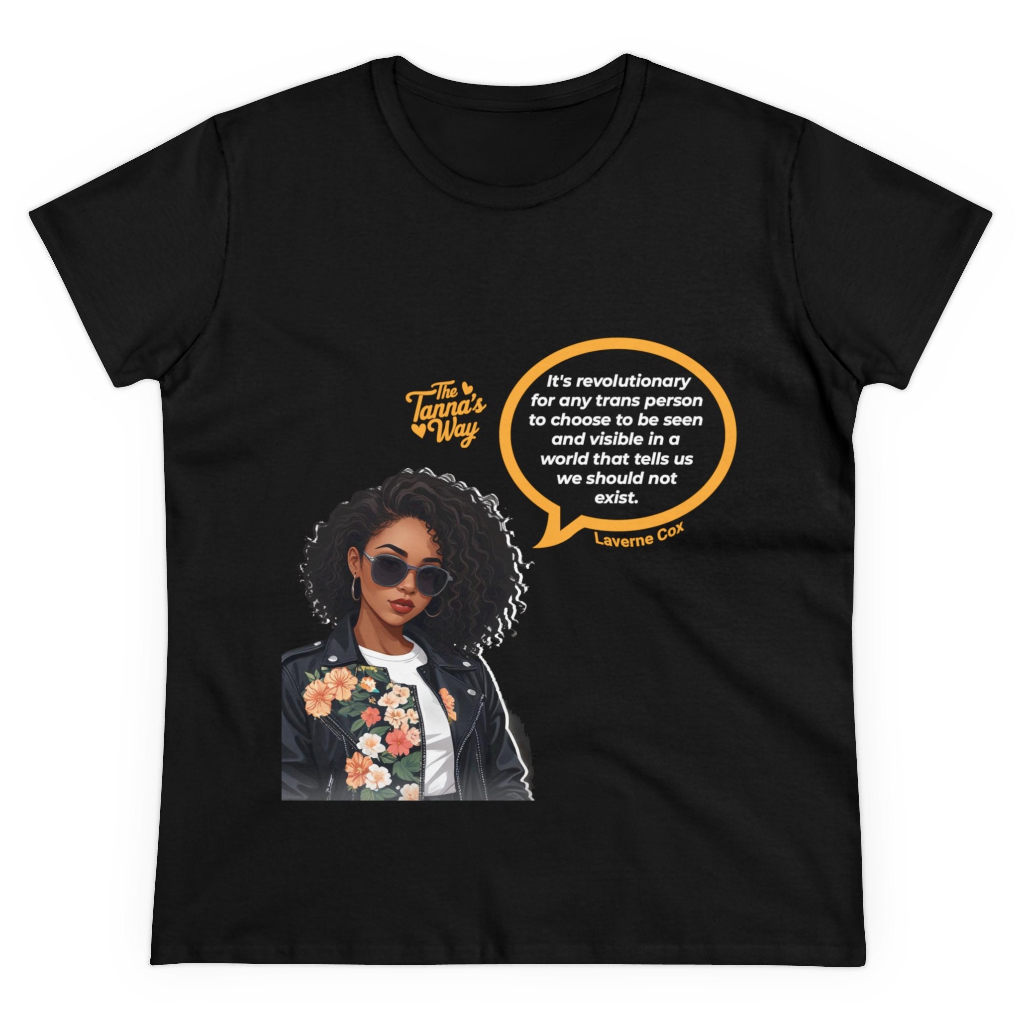 Laverne Cox | Women's Midweight Cotton Tee